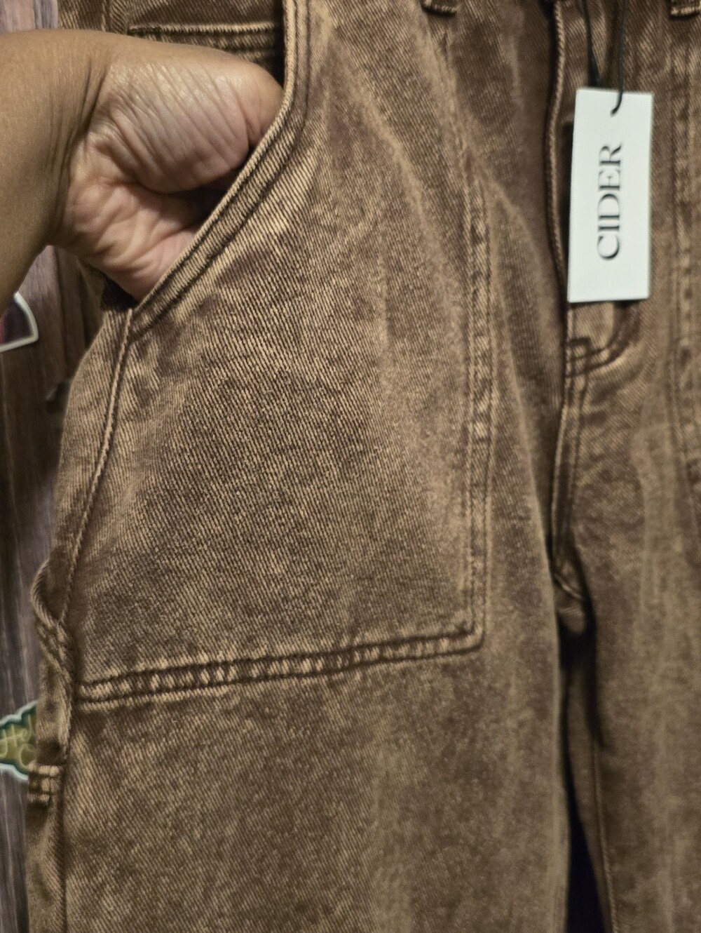 Cider Washed Utility Pants - Picture 5 of 5